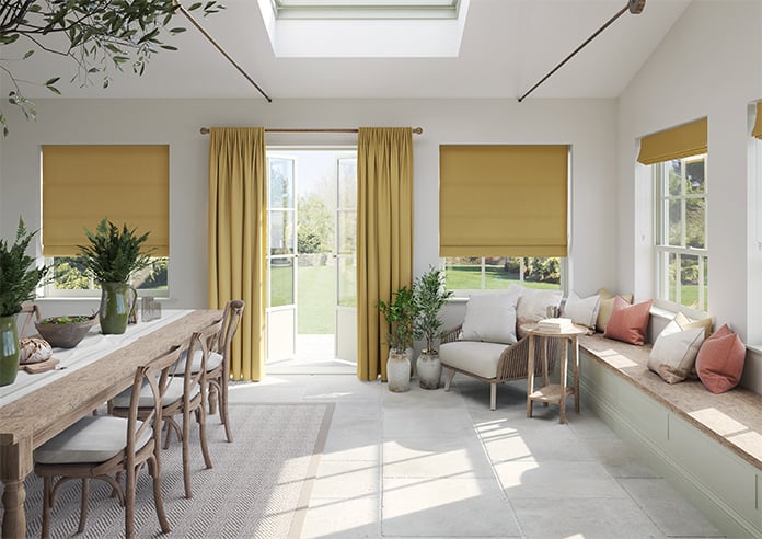 Stamford, Corn - Twist&Fit Roman Blind - Image 9